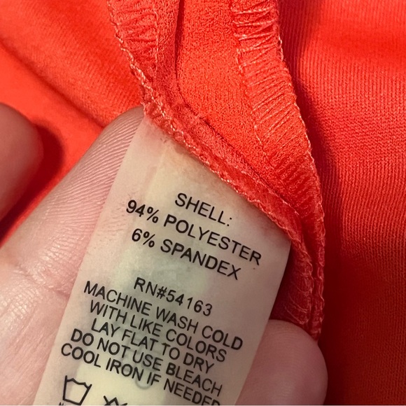 Calvin Klein Ruffled Bell Sleeve Sheath Dress Round Neck Formal Career Like New - Picture 16 of 16